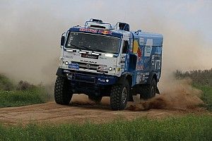 КамАЗы заняли первые три места в Астрахани