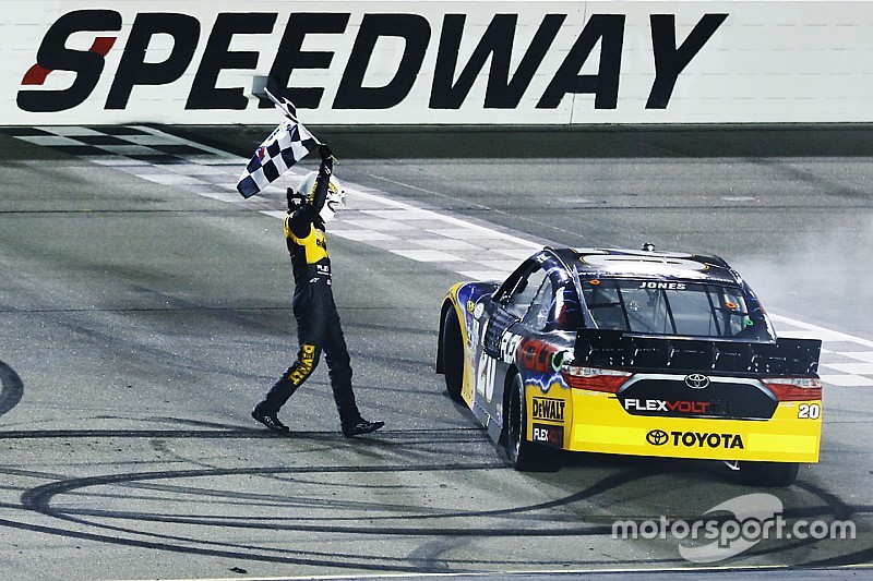 Erik Jones powers to NASCAR Xfinity win at Iowa