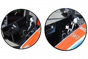 Bite-size tech: Manor MRT05 front wing