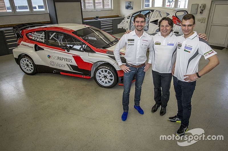 Timerzyanov and Baumanis join Team Austria in Rallycross