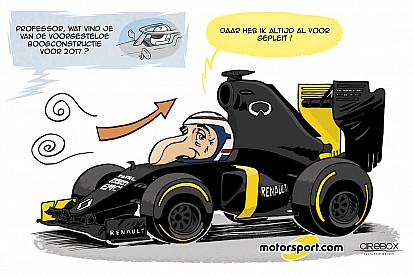 Cartoon van Cirebox: Boogconstructie van Prost