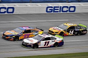 Ricky Stenhouse Jr. "bummed" not to "finish off" Talladega win