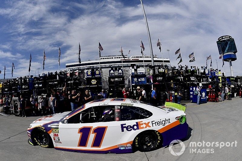 Denny Hamlin, Joe Gibbs Racing, Toyota Camry FedEx Freight