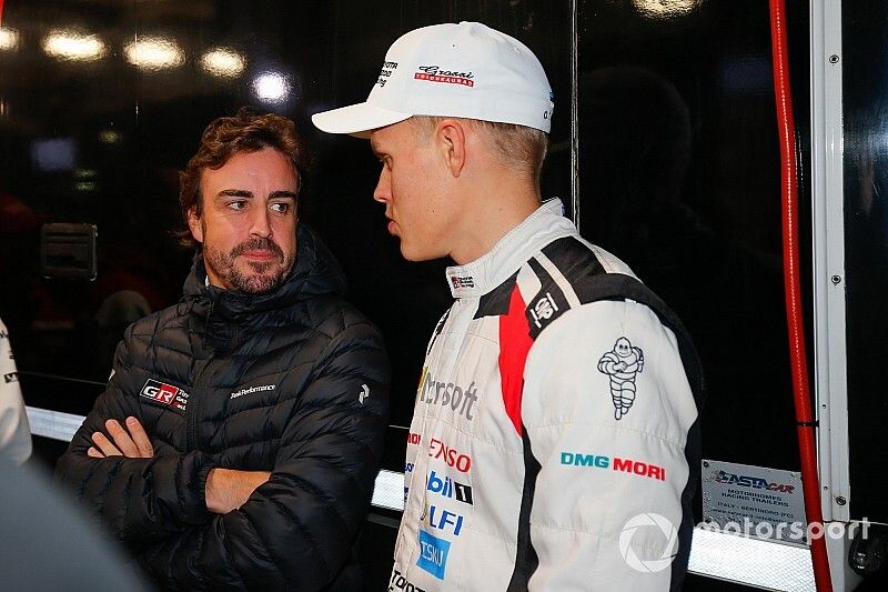 Fernando Alonso, Ott Tänak, Toyota Gazoo Racing