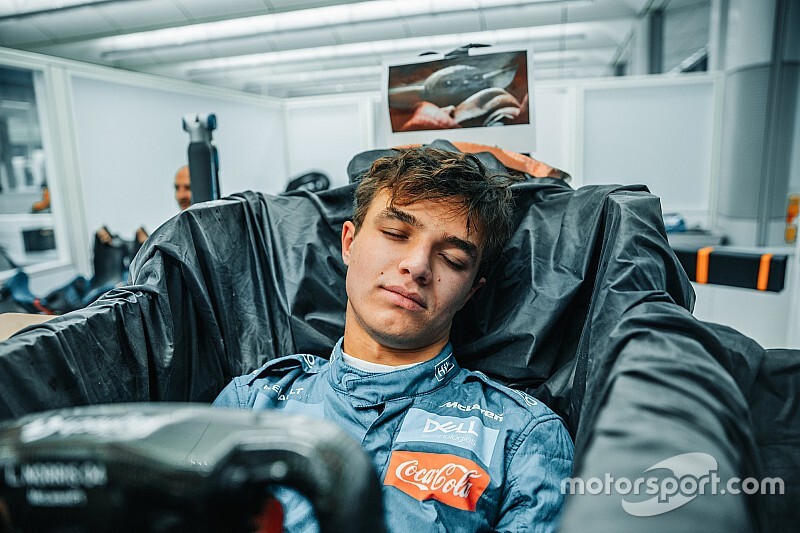 Vídeo: el desternillante show de Norris durante la F1 virtual