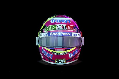 GALERÍA: el casco de Sergio Pérez para el GP de México