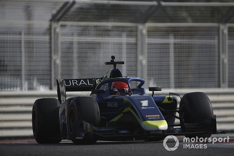 Test F2, Abu Dhabi, Giorno 3: Mazepin chiude in vetta