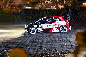 WRC Monza: Ogier leads Evans as title rivals trade times