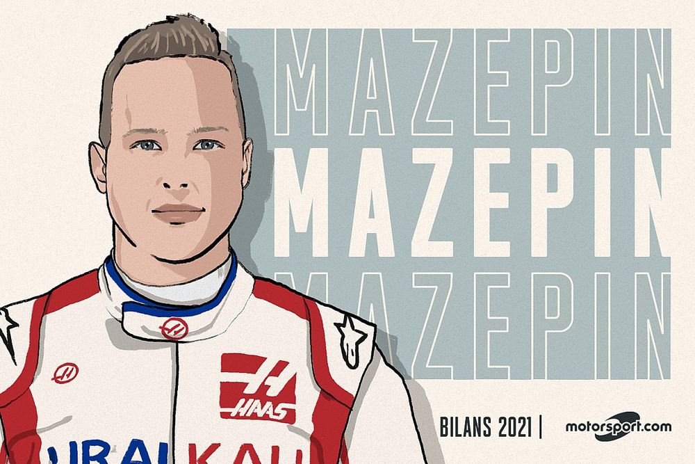 Bilan 2021 - Nikita Mazepin, coincé en Formule 1,5