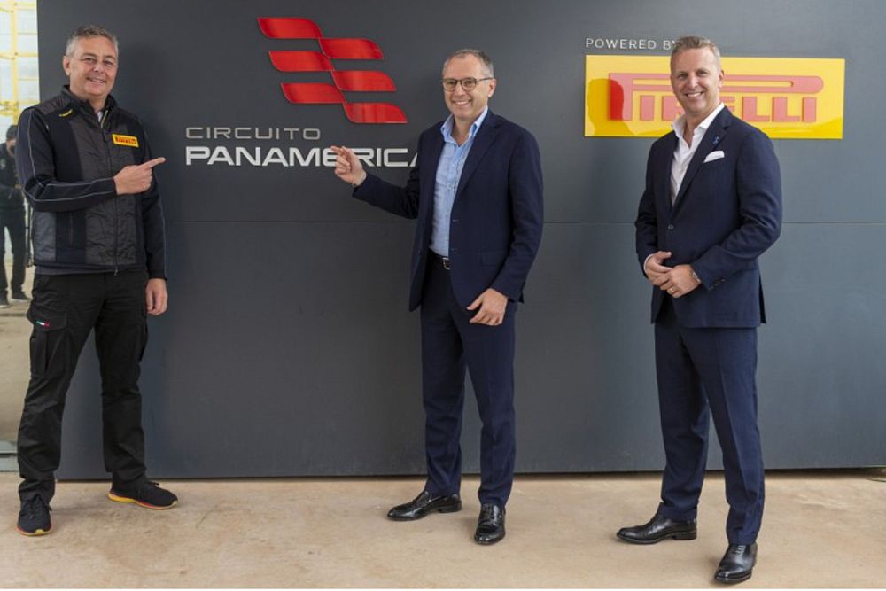 Domenicali in visita al Circuito Panamericano della Pirelli