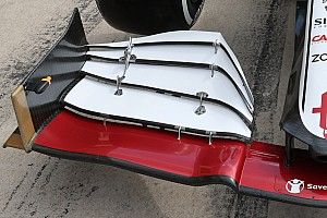 Alfa Romeo: c'è un inedito flap dell'ala anteriore