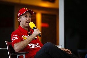 Video: Vettel ducks question about Ferrari's cooling