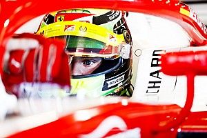 Schumacher quiere pensar en el debut en F2 antes que en su test con Ferrari