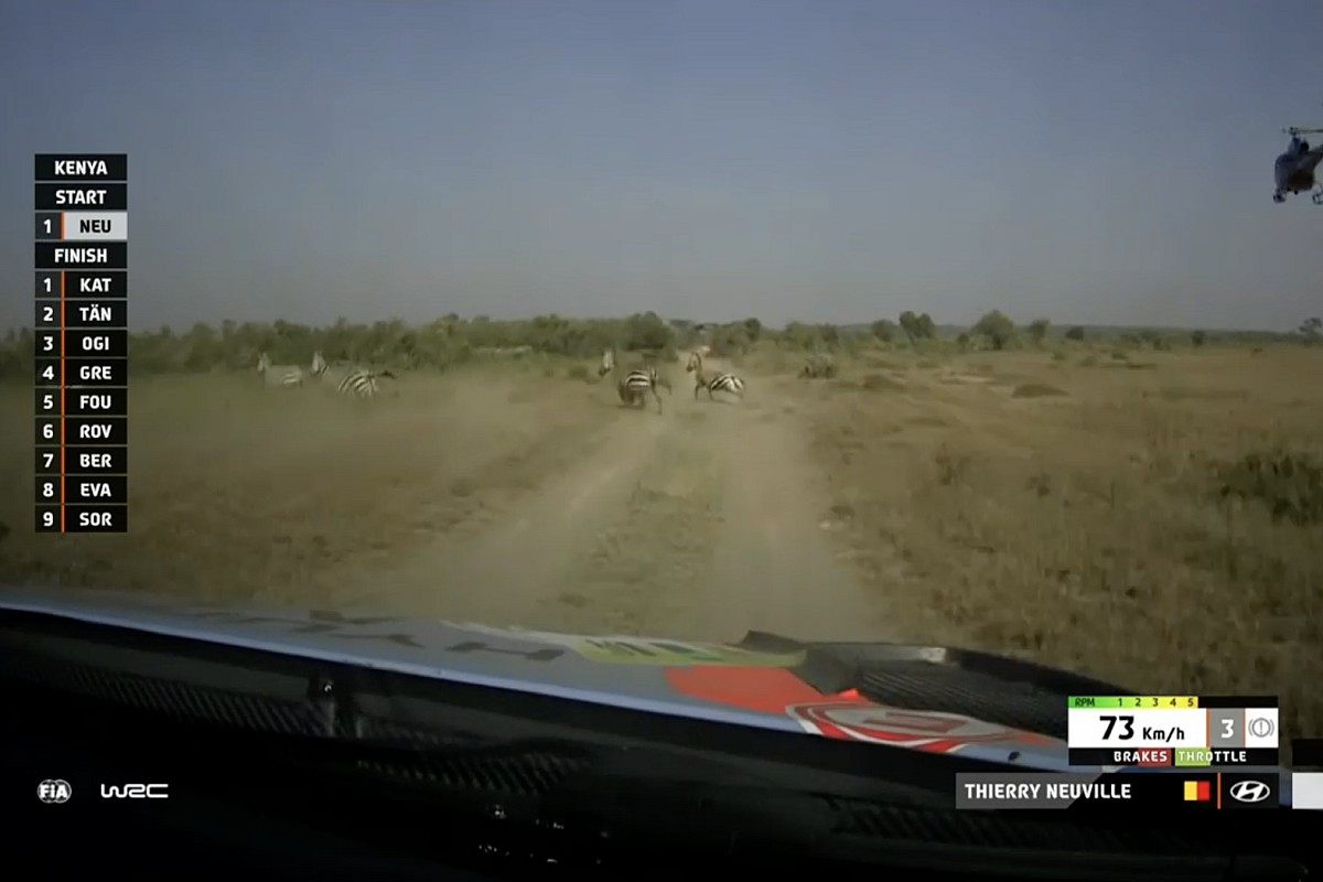 Safari Rallisi: Neuville liderliğini korudu, Katsuta ikinci