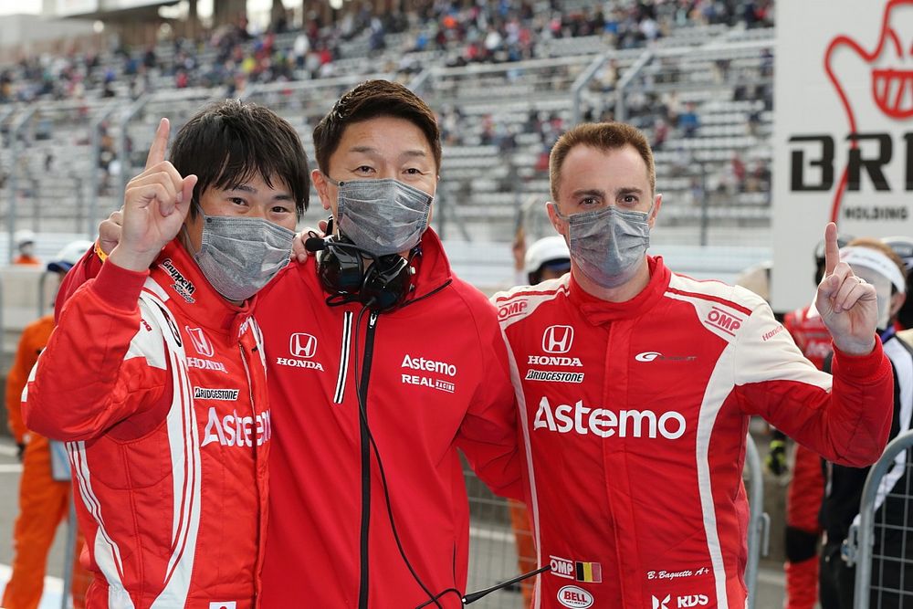 17号車Astemo NSX、波乱のスーパーGT第2戦富士を制す。塚越「今年のスタイルは”輝嚇の弾丸”」
