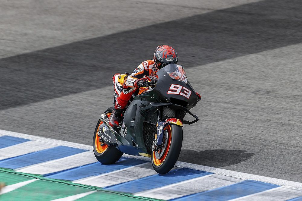 Márquez: “No podía pilotar a un nivel aceptable para entender cosas”