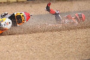 Marc Márquez lamenta su caída y no haber aprovechado la oportunidad
