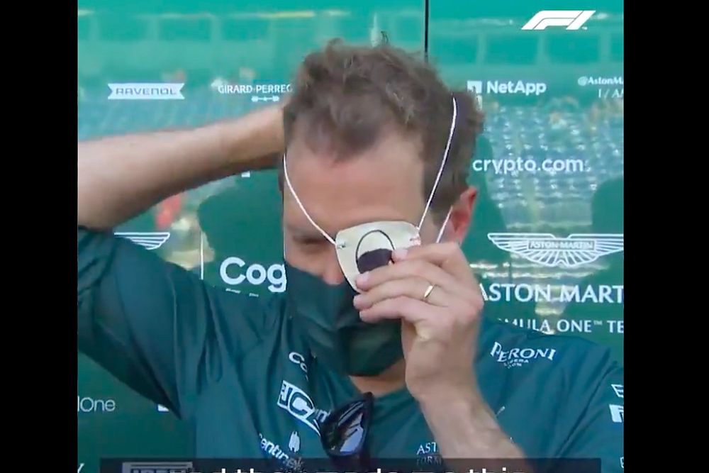 Vettel Alami Problem Mata di F1 GP Monako