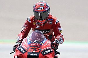 Bagnaia: "Podio buttato nei primi 6-7 giri"