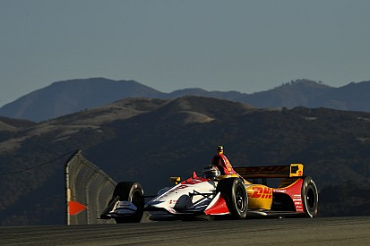 Hunter-Reay aparece no fim e é o mais rápido da sexta-feira da Indy em Laguna Seca