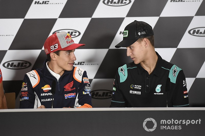 Fabio Quartararo: "Ich bin von Lorenzo inspiriert und hoffe, Marquez in eine Krise zu stossen..."