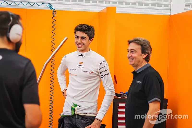 David Vidales, Campos Racing test