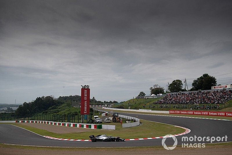 Bottas y Mercedes lideran una FP2 de Japón que puede ser clave