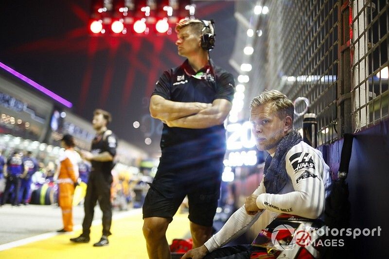 Una traicionera bolsa de sándwich arruinó la carrera de Magnussen