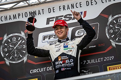 Une victoire et trois podiums en F4 pour Winfield à Lédenon