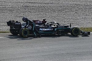 Mercedes: perdita d'olio sul motore di Lewis, ma era l'unità 1