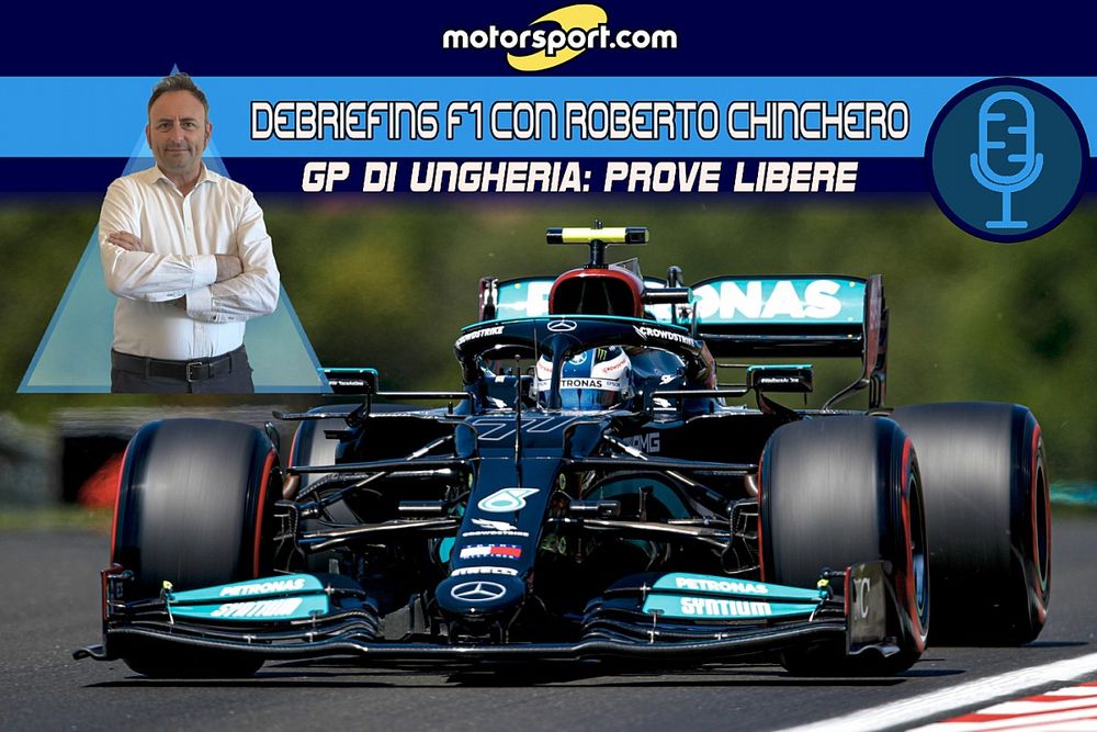 Cover "Debriefing F1 con Roberto Chinchero": GP Ungheria, Prove Libere