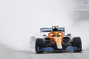 予選で大クラッシュのノリス、ギヤボックス交換で5グリッド降格。14番手からのスタートに