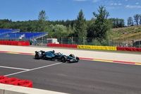 Aston Martin, Alpine y Antonelli con Mercedes ruedan en Spa