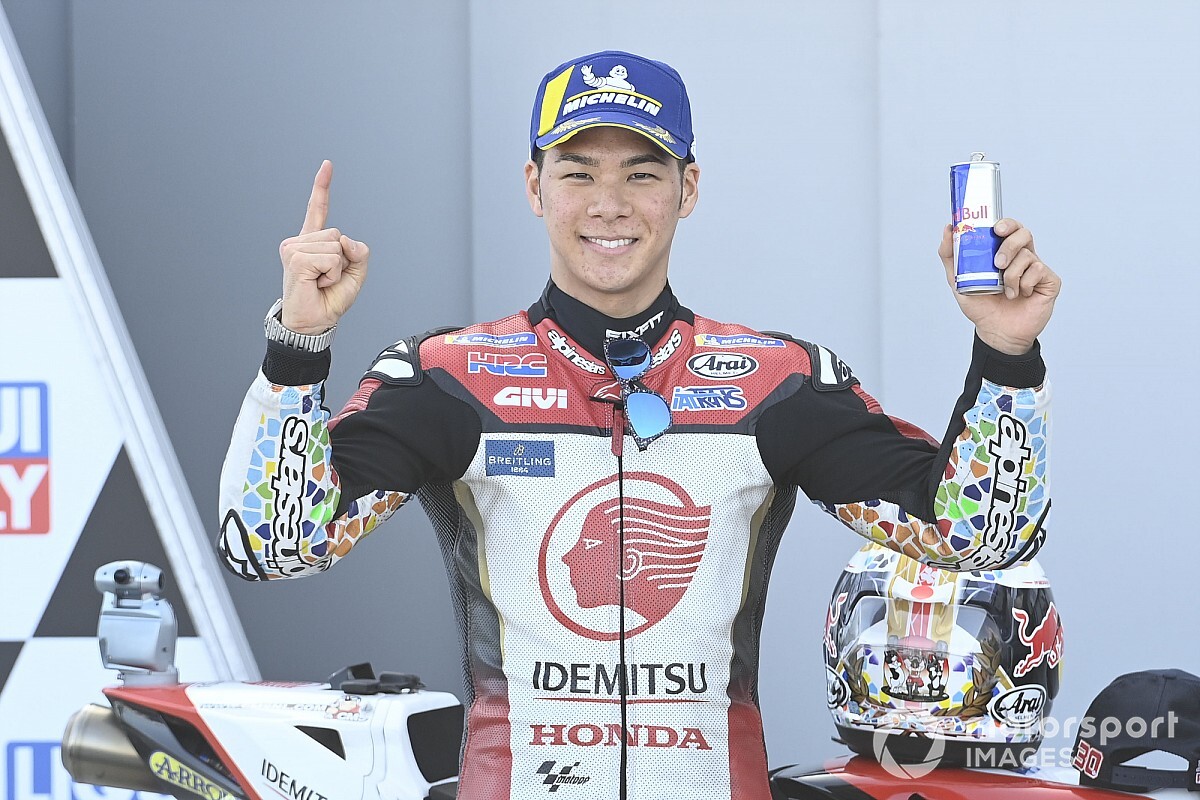 Nakagami pakt pole in Aragon: "Geen interesse in titelstrijd"