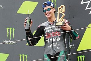 Barcelona MotoGP: Quartararo wins as Rossi, Dovizioso crash