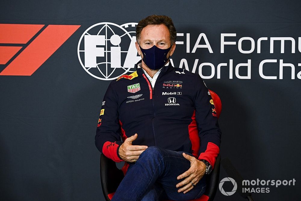 Christian Horner, Team Principal, Red Bull Racing, in a Press Conference