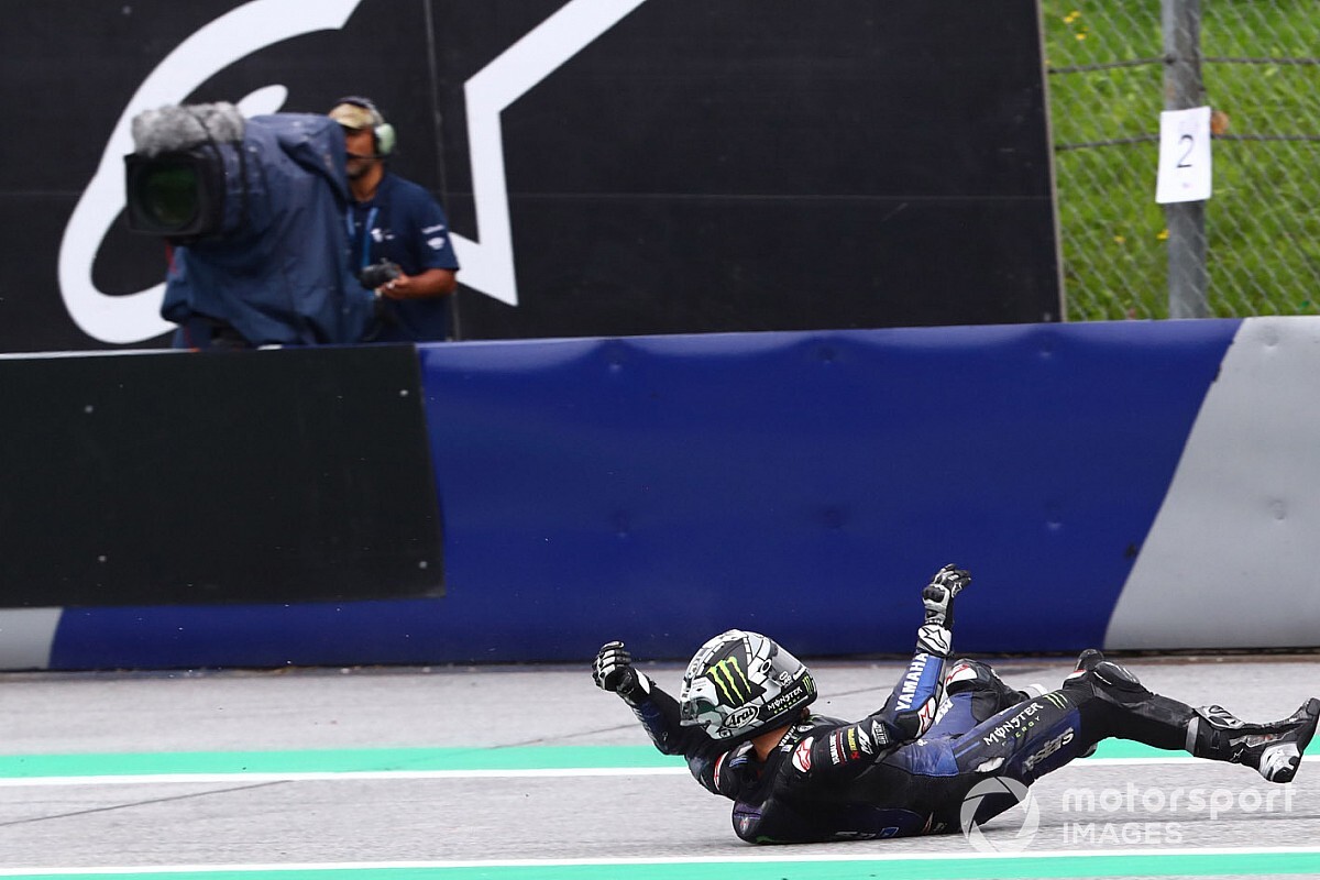 Viñales: “De repente, el freno explotó”