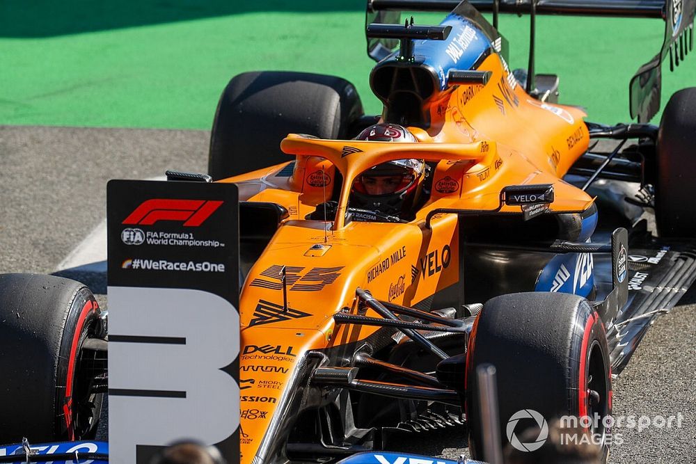 GP de Italia: las fotos de un sábado histórico para Sainz en F1