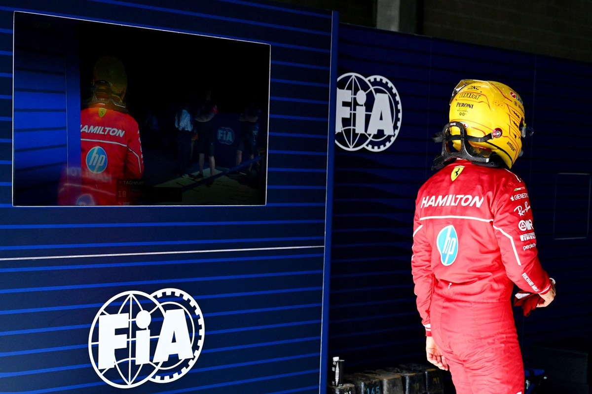 Hamilton s'excuse auprès de Ferrari après une 