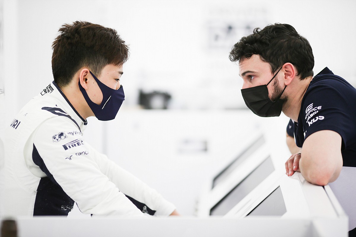 角田裕毅を支えるレースエンジニアが語る、ルーキーの情熱「クルマの中のユウキは”ストーム”だ!」