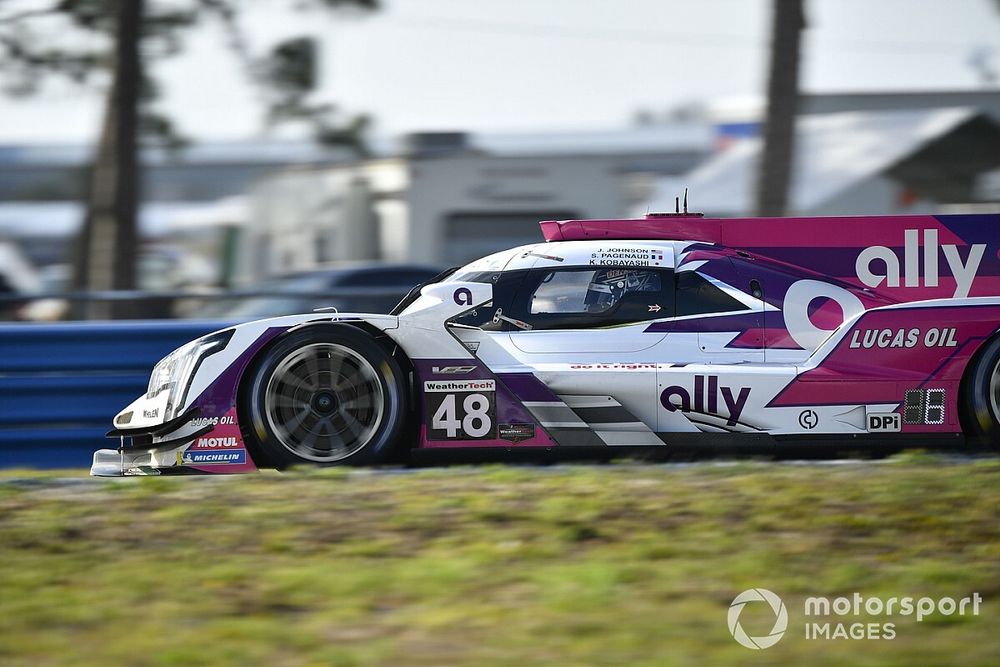 Jimmie Johnson explains early Sebring 12H crash