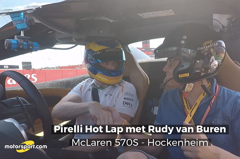 Van Buren neemt Motorsport.com mee over Hockenheimring