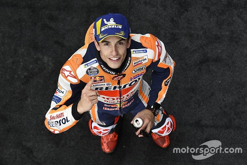 Márquez igualó marcas de Rossi y Lorenzo en Le Mans