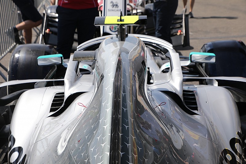 Mercedes: raffreddamento massimo sulla freccia d'argento al Paul Ricard
