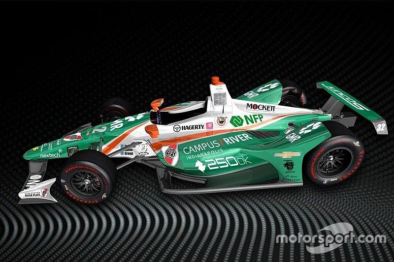 River Plate patrocina a Juncos Racing en Indy 500