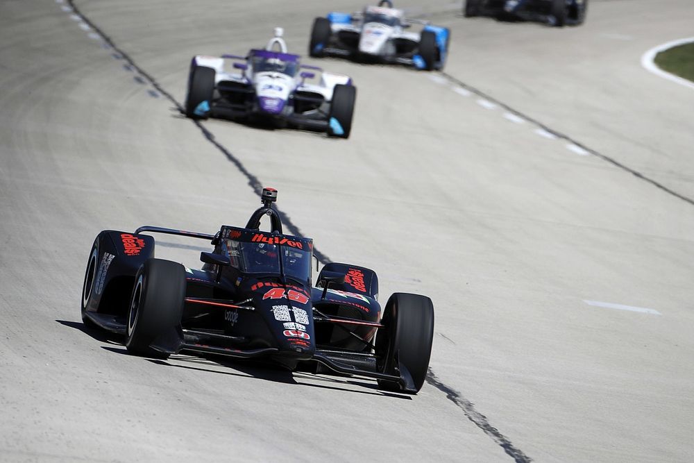 Ferrucci went from “racing his couch” to top 10 at Texas IndyCar