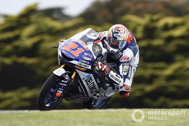 Il podio di "Diggia" regala al team Gresini il titolo mondiale Team di Moto3 2018!