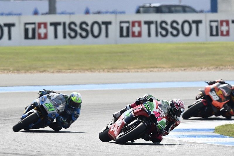 Poker mit weichem Reifen: Aprilia verpasst in Thailand trotzdem die Top 10