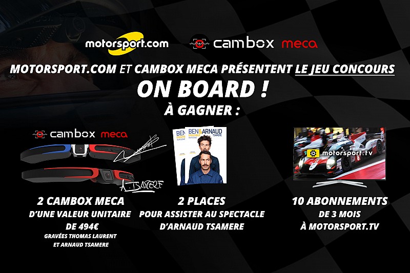 Jeu concours : Gagnez une caméra Cambox Meca et le spectacle d'Arnaud Tsamere