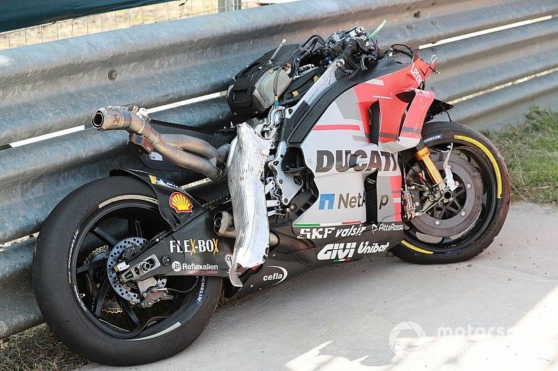 La Ducati si assume la responsabilità dell'incidente di Lorenzo, ma senza dare dettagli